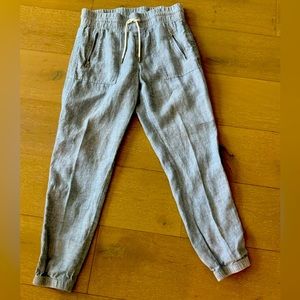 Athleta Cabo Linen Joggers SZ6